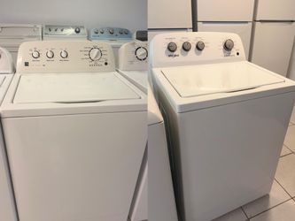 Washers large load warranty included