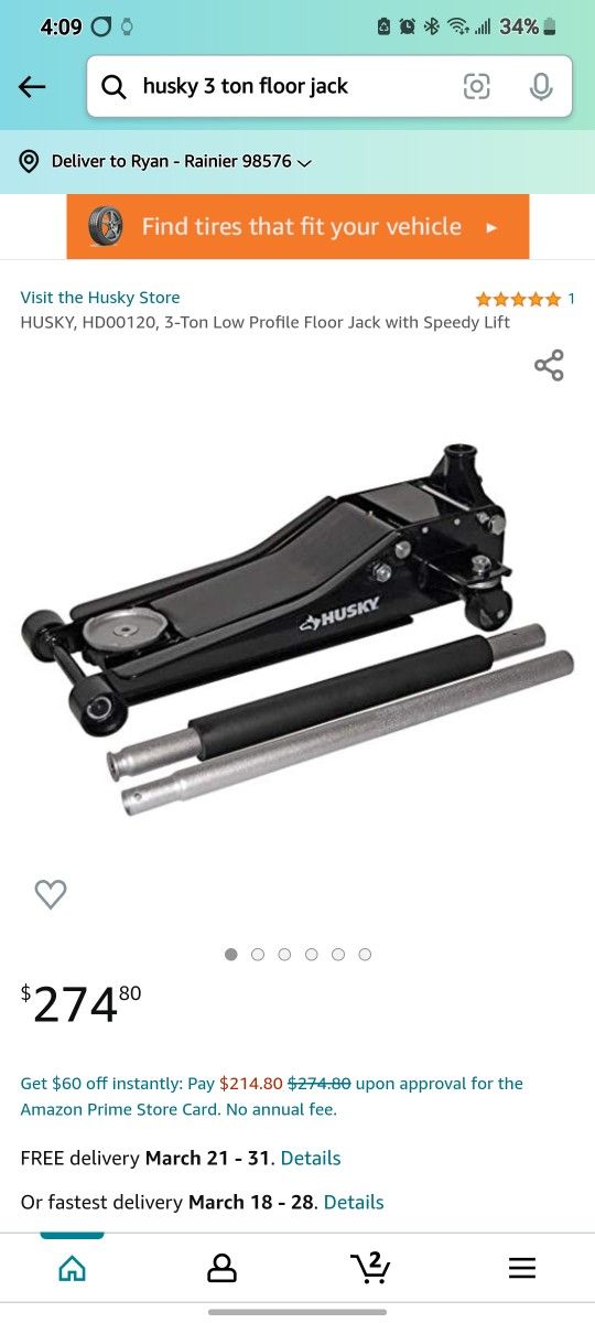 Husky Floor Jack