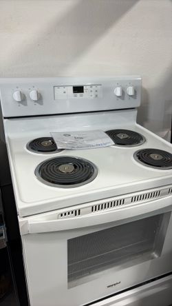 Whirlpool electric stove top