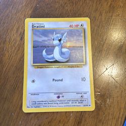Dratini Pokémon card
