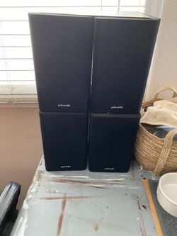 4 Polk Audio Speaker - Excellent Condition 
