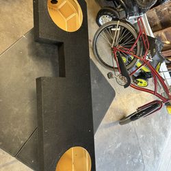 Dodge ram 2 10 inch sub box