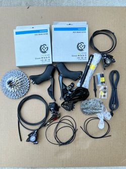New Shimano Dura Ace R9270 Di2 2x12 24 Speed Road Groupset 11/34t