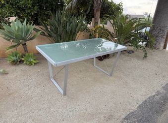 Glass table