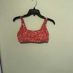 Red bikini top