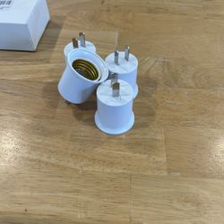 plug to light bulb adapter