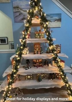 Christmas Village / Holiday Display Rack