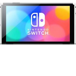 White Nintendo Switch OLED