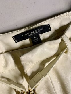 Faux Leather Dress Pant