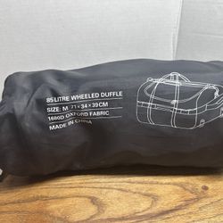 REDCAMP Foldable Duffle Bag with Wheels