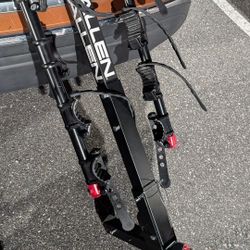 Allen Hitch Mounted 4 Bike Rack (Locking)
