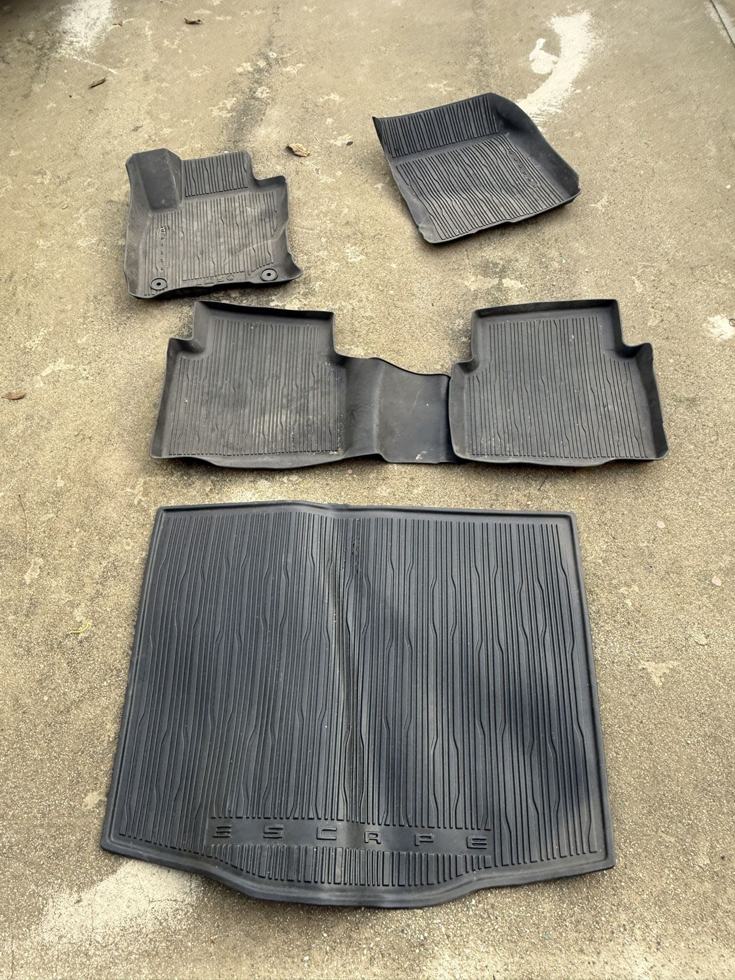 Ford Escape OEM All Weather Floor Mats 2020- 2026