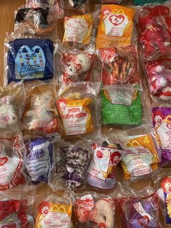 Lot OVER 50 Mcdonalds Happy Meal Toys Beanie Babies