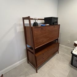 Antique Wooden Console/Desk