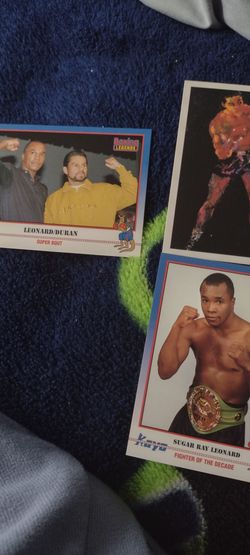 Boxing Kayo/1991 Leonard, Durant, Mohammed Ali Cash porch pickup Redmond