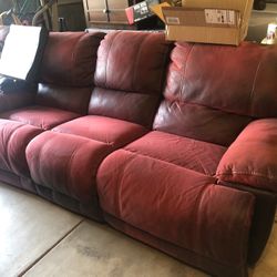 Faded Love Seat And Sofa