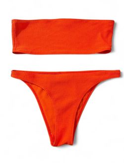 Orange Swimsuit 
