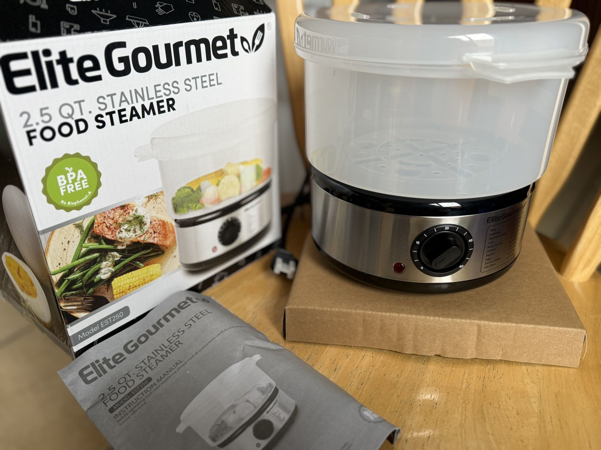 Food Steamer 2.5 QT