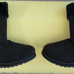 Skechers MK Boots Size 8.5 Black New