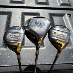TaylorMade Wood Regular Flex Golf Set (R540 XD 10.5° Driver+3w 13°+5w 17°)