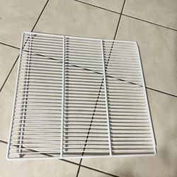 Set of 2 Commercial Freezer and Refrigerator Replacement Shelves (22" x 22") - Adjustable Utility Steel Wire Metal Shelf - Commercial Refrigerator She