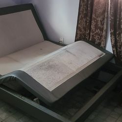 Electric Lift Bed Frame With Messager