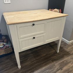 Island Storage Table