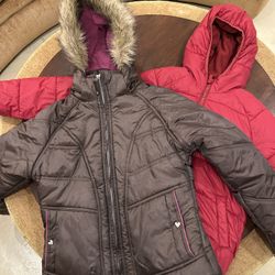 Winter jackets Size 10-12 Kids