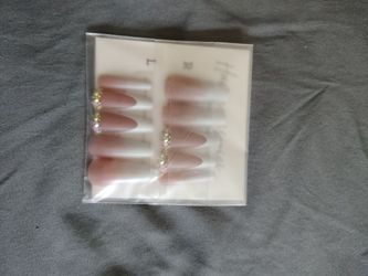 Hanaccessories Long French Tip Nails