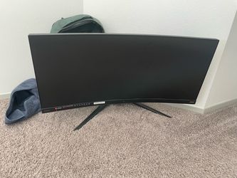 Monitor MSI Non-Glare Ultra Wide 21: 9 Aspect Ratio 3440 X 1440 (Uwqhd) 144Hz Refresh Rate 1ms HDR 400 3K Resolution 34" Freesync Curved Gaming Monito