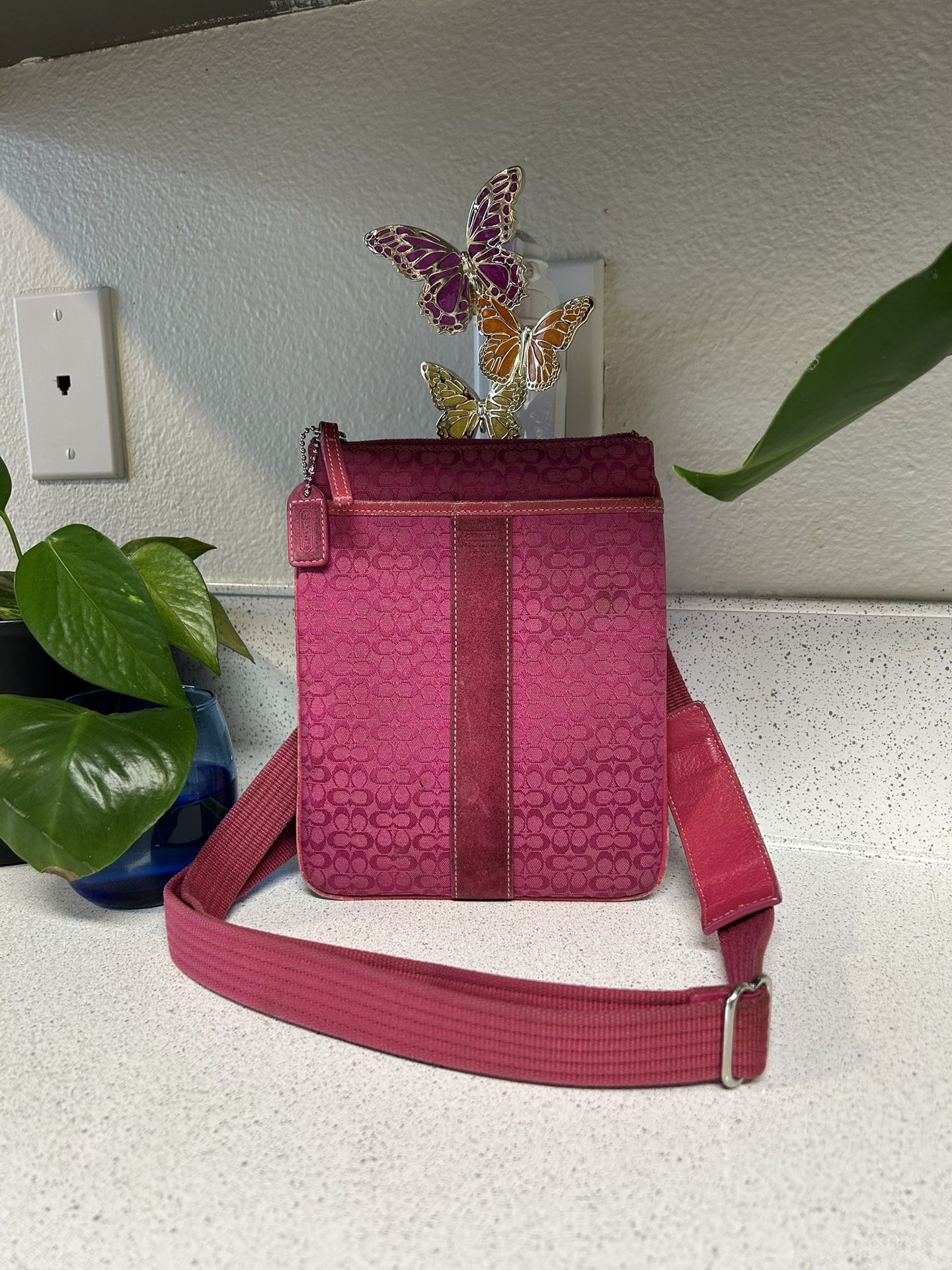 Pink Coach Bag