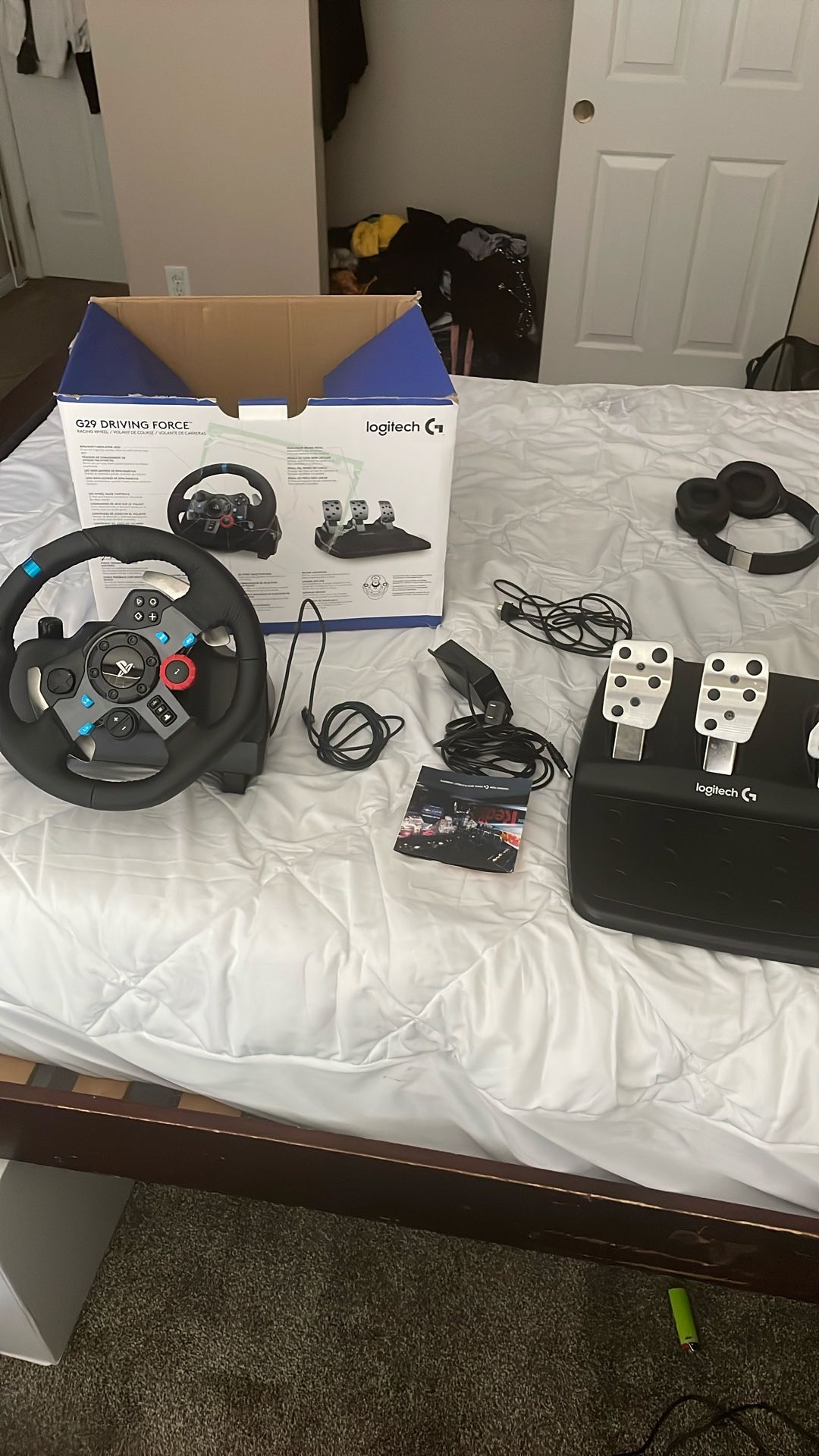 Logitech G29 driving force steering wheel