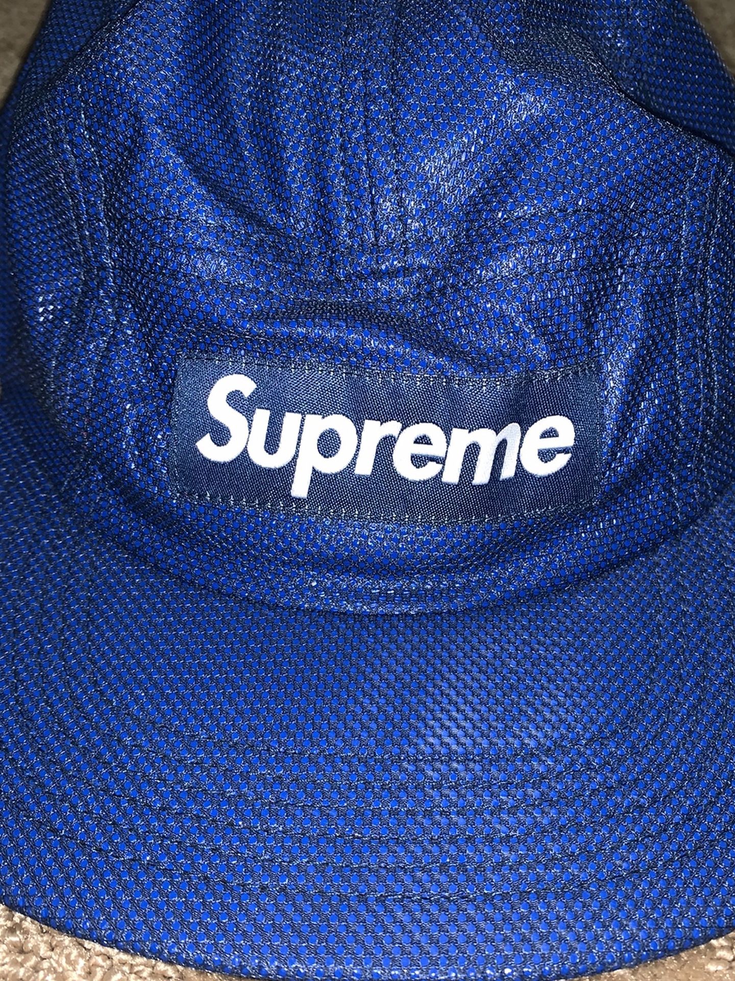 Supreme Blue Box Logo Camp Cap