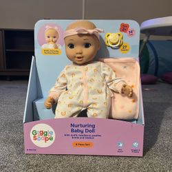 Free - GiggleScape Baby Doll (Missing Bottle)