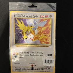 Articuno,Moltres,Zapdos Jumbo Card