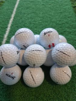 Srixon Z-Star and XV.  5A golf balls. 14 count