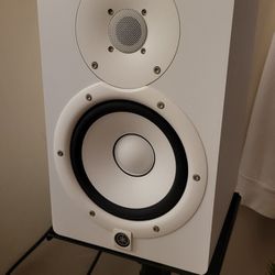 Yamaha HS7 Speaker Set (White) with Speaker Stands
