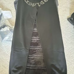 Sp5der Sweatpants Puff Print
