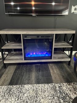 Electric Fireplace with heater