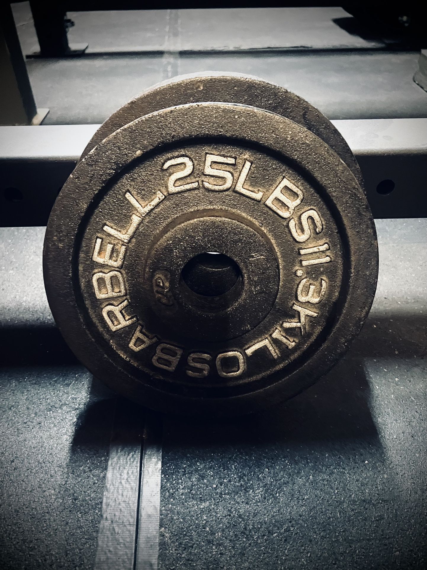 Pair Of 25 Lb Olympic Weight Plates