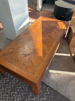 Wood Coffee Table