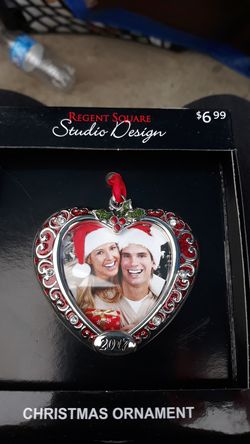 Brand new christmas ornament add your own picture. (3)