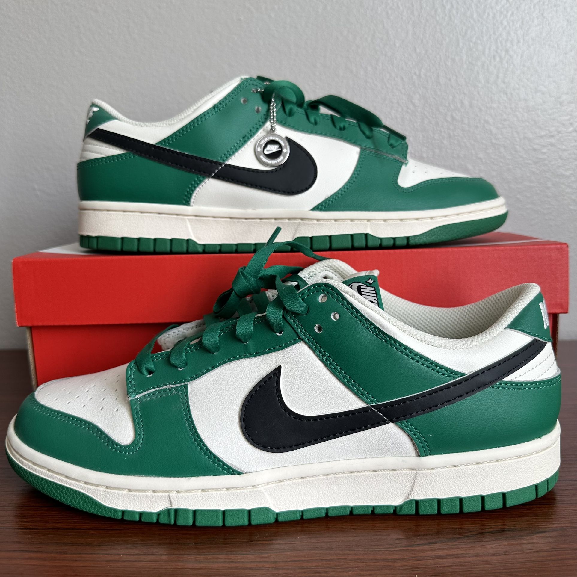 NEW men’s Nike dunk low SE shoes lottery pack malachite green Size 10.5