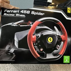 Thrustmaster XBOX 1 Ferrari 458 Racing Wheel