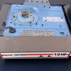 Sears Craftsman 1/2 HP Garage Door Opener COMPLETE KIT Motor Rail Chain As-Is