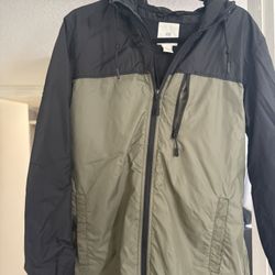 H&M Jacket (Olive/Black) M