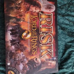 RISK Lord of the rings game board 