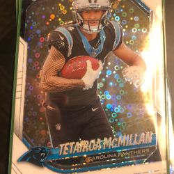 2025 Panini Prizm Tetairoa McMillan White Disco Prizm Rookie #311