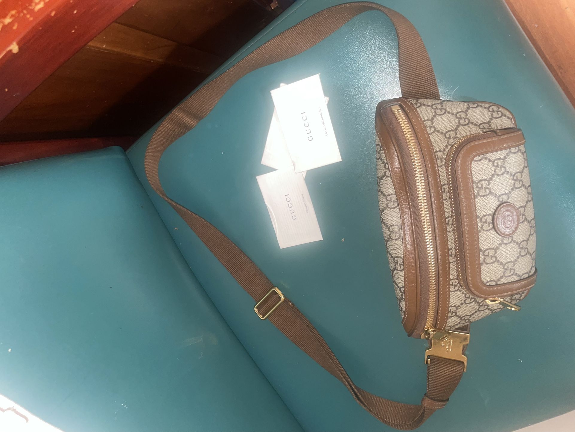 GUCCI Small Belt Bag With Interlocking G