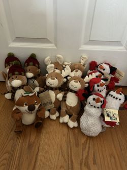 Cutie Holiday Plush Animals